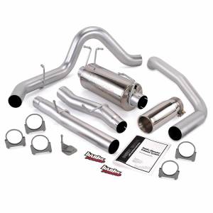 Banks Power Monster Exhaust System Single Exit Chrome Round Tip 03-07 Ford 6.0L Excursion Banks Power 48788