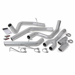 Banks Power Monster Exhaust System DualRear Exit Chrome Round Tips 14-19 Ram 1500 3.0L EcoDiesel Banks Power 48602
