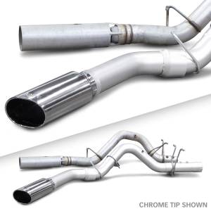 Banks Power - Banks Power Monster Exhaust System 4-inch Single Exit Black Tip with CoolCuff 17-18 Chevy 6.6L L5P from Banks Power 48947-b - Image 3