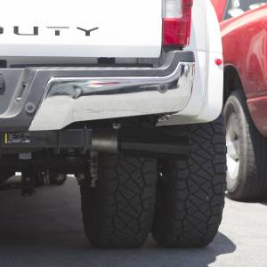 Banks Power - Banks Power Monster Exhaust System Single Exit Black Ob Round Tip 2017-2019 Ford Super Duty 6.7L Diesel Banks Power 49794-B - Image 2