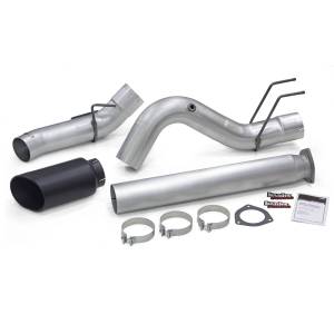 Banks Power - Banks Power Monster Exhaust System 5-inch Single Exit Black Tip 2017-Present Ford F250/F350/F450 6.7L Banks Power 49795-B - Image 2