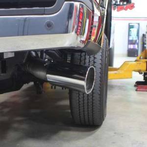 Banks Power - Banks Power Monster Exhaust System 5-inch Single Exit Chrome Tip 2017-Present Ford F250/F350/F450 6.7L Banks Power 49795 - Image 4