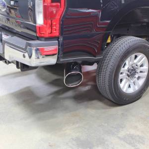 Banks Power - Banks Power Monster Exhaust System 5-inch Single Exit Chrome Tip 2017-Present Ford F250/F350/F450 6.7L Banks Power 49795 - Image 5