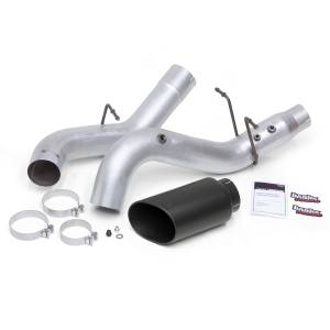 Banks Power - Banks Power Monster Exhaust System 5-inch Single Exit Black Tip 2017-Present Chevy/GMC 2500/3500 Duramax 6.6L L5P Banks Power 48996-B - Image 2
