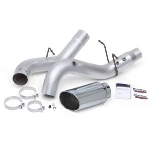 Banks Power - Banks Power Monster Exhaust System 5-inch Single Exit Chrome Tip 2017-Present Chevy/GMC 2500/3500 Duramax 6.6L L5P Banks Power 48996 - Image 2