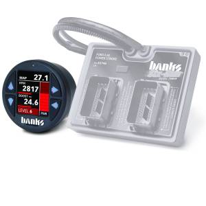 Banks Power Six-Gun Diesel Tuner with Banks iDash 1.8 Super Gauge for use with 2003-2007 Ford 6.0 Truck/2003-2005 Excursion Banks Power 61424