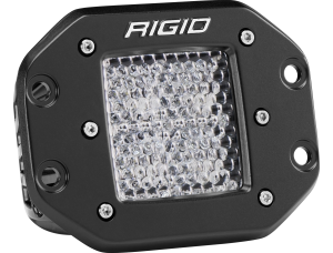 Rigid Industries Diffused Flush Mount Black D-Series Pro RIGID Industries 211513