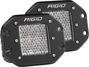 Rigid Industries Diffused Flush Mount Pair D-Series Pro RIGID Industries 512513