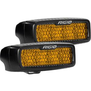 Rigid Industries Diffused Rear Facing High/Low Surface Mount Amber Pair SR-Q Pro RIGID Industries 90161