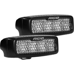 Rigid Industries Flood Diffused Black Surface Mount Pair SR-Q Pro RIGID Industries 905513