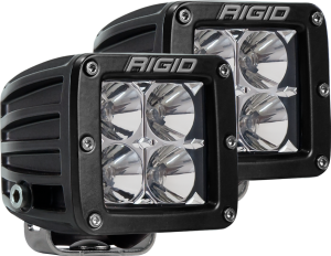 Rigid Industries Flood Surface Mount Black Pair D-Series Pro RIGID Industries 202113