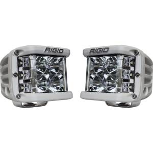 Rigid Industries Flood Surface Mount White Housing Pair D-SS Pro RIGID Industries 862113