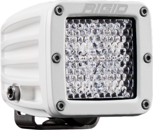 Rigid Industries Hybrid Diffused Surface Mount White Housing D-Series Pro RIGID Industries 601513