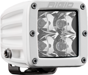 Rigid Industries Hybrid Spot Surface Mount White Housing D-Series Pro RIGID Industries 601213