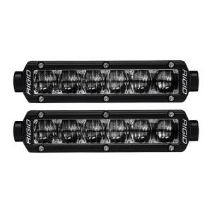 Rigid Industries SAE 6 Inch Fog Light Pair SR-Series Pro RIGID Industries 906703