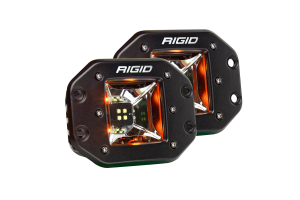 Rigid Industries Scene Amber Backlight Flush Mount Pair Radiance RIGID Industries 68214