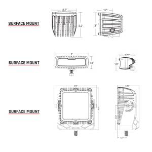Rigid Industries - Rigid Industries Auxiliary LED Light Spot (905213EM) - Image 3