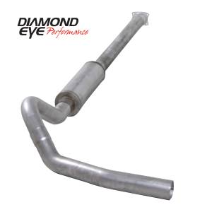 Exhaust - Exhaust Systems - Diamond Eye Performance - Diamond Eye Performance 2001-2005 CHEVY/GMC 6.6L DURAMAX 2500/3500 (ALL CAB AND BED LENGHTS)-4in. ALUMIN K4110A