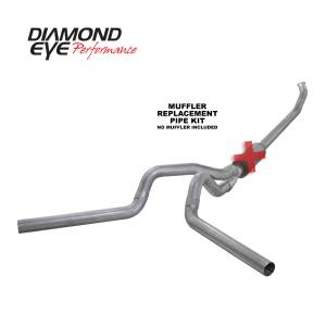 Diamond Eye Performance 2003-2004.5 DODGE 5.9L CUMMINS 2500/3500 (ALL CAB AND BED LENGTHS)-4in. ALUMINIZ K4220A-RP