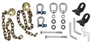 Andersen Hitches - Andersen Hitch Ultimate Connection Safety Chains with Rail Tabs - Image 1
