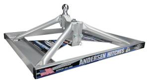 Andersen Hitches - Andersen Hitch Lowered Aluminum Ultimate 5th Wheel Connection Toolbox Version - BASE with Hardware - Image 2
