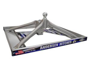 Andersen Hitches - Andersen Hitch Aluminum Ultimate 5th Wheel Connection  Flatbed Mount Toolbox Version - Image 2
