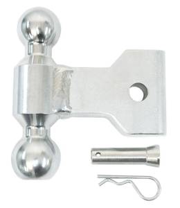 Andersen Hitch EZ Adjust 2" x 2-5/16" Plated steel combo ball w/pin & clip (8K/10K GTWR)