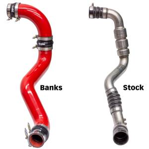 Banks Power - Boost Tube Upgrade Kit Red Powder Coated (Set) for 17-19 Chevy/GMC 2500/3500 6.6L Duramax L5P Banks Power - Image 3