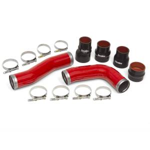Intercoolers and Pipes - Piping - Banks Power - Boost Tube Kit Red Powdercoat 2010-12 Ram 6.7L OEM Replacement Boost Tubes Banks Power