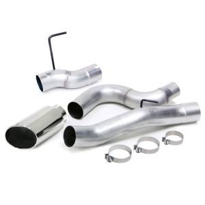 Exhaust - Exhaust Systems - Banks Power - Monster Exhaust System 5-inch Single Exit Chrome Tip for 13-18 Ram 2500/3500 6.7L Cummins Mega-Cab Banks Power