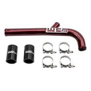 Cooling System - Cooling System Parts - Wehrli Custom Fabrication - 2013-2015 6.7L Cummins Upper Coolant Pipe for Dual Radiator
