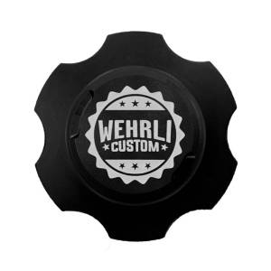 Wehrli Custom Fabrication - 2001-2022 GM Billet Aluminum Oil Fill Cap, Black Anodized - Image 3