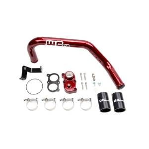 Wehrli Custom Fabrication - 2006-2010 LBZ/LMM Duramax Top Outlet Billet Thermostat Housing and Upper Coolant Pipe Kit for DUAL CP3 - Image 2