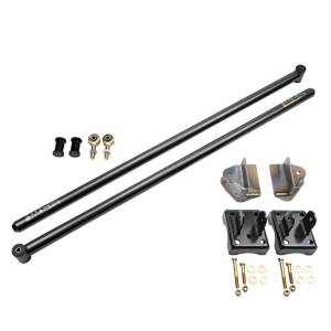 Suspension/Lifts/Steering - Suspension Parts - Wehrli Custom Fabrication - 2011-2022 6.7L Ford Power Stroke 60" Traction Bar Kit (CCSB/SCSB)
