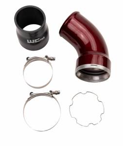 Intercoolers and Pipes - Piping - Wehrli Custom Fabrication - 2006-2010 LBZ/LMM Duramax Passenger Side Intercooler Outlet Elbow Kit