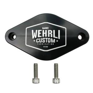 Wehrli Custom Fabrication - 2011-2016 LML Duramax Turbo Resonator Billet Plate