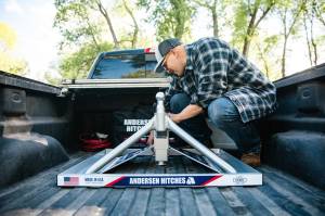 Andersen Hitches - Andersen Hitches Lowered Aluminum Ultimate 5th Wheel Connection - Base with Hardware - Image 2