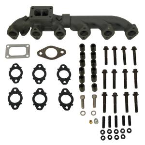 BD Diesel - Exhaust Manifold Kit RAM 3500/4500/5500 Cab and Chassis 6.7L Cummins 2013-2018 HE351 Turbo Mount BD Diesel - Image 1