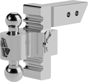 Andersen Hitches - Andersen Hitches 4" Rapid Hitch 1 7/8" x 2" Ball Combo - Image 1