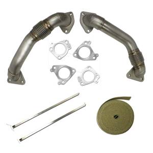 BD Diesel - Duramax Up-Pipes Kit Silverado/Sierra 2001-2004 6.6L LB7 2500/3500 Silverado/Sierra BD Diesel - Image 1