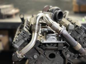 Maryland Performance Diesel - MPD 2003-2007 6.0L Powerstroke T4 Non-VGT Turbo Kit (Kit Only) - Image 2