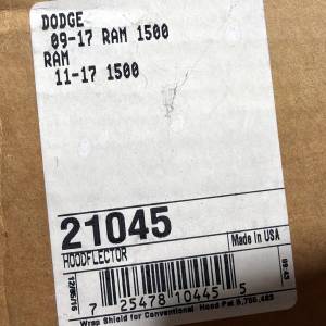 AVS - Scratch & Dent - AVS Hoodflector Dark Smoke 21045 - 2009-2018 Ram 1500 & 2019-2022 Ram 1500 Classic (Excl. Rebel) - Image 2