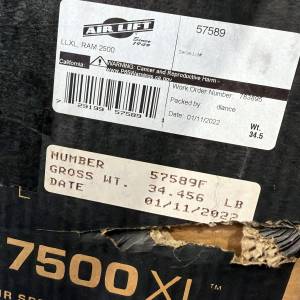 Air Lift - Scratch & Dent - Air Lift LoadLifter 7500 XL Ultimate Rear Air Spring Kit 57589 - 2014-2026 Ram 2500 - Image 2