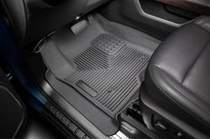 Husky Liners - Husky Liners 19-23 Chevrolet Silverado 1500 Crew Cab WeatherBeater Blk Front & 2nd Seat Floor Liners 94021 - Image 7