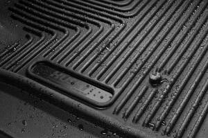 Husky Liners - Husky Liners 19-23 Chevrolet Silverado 1500 Crew Cab WeatherBeater Blk Front & 2nd Seat Floor Liners 94021 - Image 5