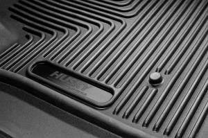 Husky Liners - Husky Liners 19-23 Chevrolet Silverado 1500 Crew Cab WeatherBeater Blk Front & 2nd Seat Floor Liners 94021 - Image 4