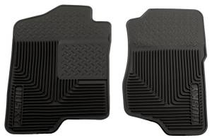 Husky Liners - Husky Liners 07-12 GM Silverado/Sierra/Tahoe/Yukon/Escalade Heavy Duty Black Front Floor Mats 51181 - Image 2