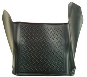Husky Liners - Husky Liners 08-10 Ford SuperDuty Super/Crew Cab WeatherBeater Center Hump Black Floor Liner 83381 - Image 1