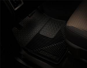 Husky Liners - Husky Liners 80-12 Ford F-150/00-05 Ford Excursion Heavy Duty Black 2nd Row Floor Mats 52011 - Image 3