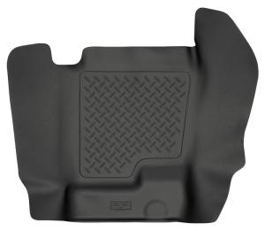 Husky Liners - Husky Liners 07-12 Chevy Silverado/GMC Sierra Crew Cab WeatherBeater Center Hump Black Floor Liner 82281 - Image 1